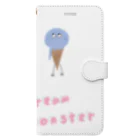 勇者のよろずやのIce cream monster Book-Style Smartphone Case