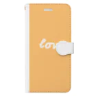 SummerのLove_orange Book-Style Smartphone Case