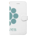 9Lives official goods shopの9lives 九曜シリーズ Book-Style Smartphone Case