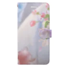 【ホラー専門店】ジルショップの上品な花々 Book-Style Smartphone Case