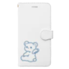 Annaのべべコット（もこもこ） Book-Style Smartphone Case