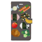 いと itoのoh!弁当スマホケース(佃煮) Book-Style Smartphone Case