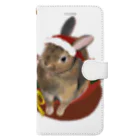 GATTI工房のクリスマス🐰🎄 Book-Style Smartphone Case