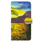 とびしまバイブルの夕日とSUP Book-Style Smartphone Case