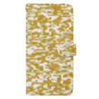 Military Casual LittleJoke のPixCamo 猫色 ChaTota 手帳型スマホケース