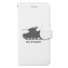 puikkoのM3軽戦車スチュアート（グレー） Book-Style Smartphone Case