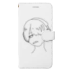 PaPoちゃん！！のペン描きベッドホンくん Book-Style Smartphone Case