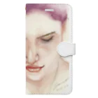 sacco_in offical goodsのCool Beauty Book-Style Smartphone Case