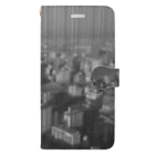 crowolf のstreet scene Book-Style Smartphone Case