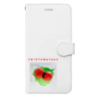 La Rose FleurのTwin Cherry Tomatoes（ツインチェリートマトちゃん♪） Book-Style Smartphone Case