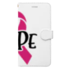 Fred HorstmanのBreast Cancer HOPE  乳がんの希望 Book-Style Smartphone Case