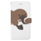 SAKUMA RECORDSのふりかえるカモノハシ Book-Style Smartphone Case