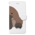 SAKUMA RECORDSのひょっこりカモノハシ Book-Style Smartphone Case