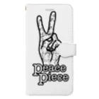 peace pieceのpeace piece 手帳型スマホケース