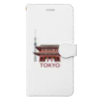 MrKShirtsの東京 浅草 Book-Style Smartphone Case