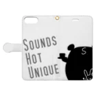 BabyShu shopのSoundsHotUnique Book-Style Smartphone Case:Opened (outside)