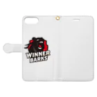 WinnerBarks Ent.のWinnerBarksチームロゴ Book-Style Smartphone Case:Opened (outside)