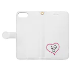 LilSisのドキュンと♡ Book-Style Smartphone Case:Opened (outside)