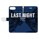 leaf【MOON】のlast night monster Book-Style Smartphone Case:Opened (outside)