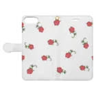 gumiのrose Book-Style Smartphone Case:Opened (outside)