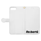 リベルテ・ガーのRe：berte' Book-Style Smartphone Case:Opened (outside)