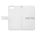 まりん@グラフィックレコーダーのARE YOU Book-Style Smartphone Case:Opened (outside)