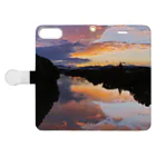 sol_JのIRUMA_River TOYOMIZU Book-Style Smartphone Case:Opened (outside)