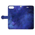 YukapasaのGalaxy Blue Book-Style Smartphone Case:Opened (outside)