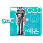 ACIDWAVEのCLC Book-Style Smartphone Case:Opened (outside)