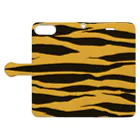 ♡Hearty flowers♡のTiger 虎柄 Book-Style Smartphone Case:Opened (outside)