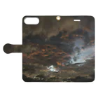 nubi_sの夕暮れの雲 Book-Style Smartphone Case:Opened (outside)