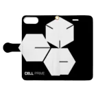 CELL PRIMEのCELLPRIME Book-Style Smartphone Case:Opened (outside)