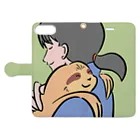 コトブキ商店のHug me. Book-Style Smartphone Case:Opened (outside)