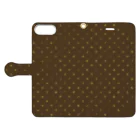 yone_sunzのyone_zirushi-vuitton Book-Style Smartphone Case:Opened (outside)