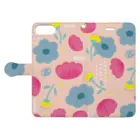 Maki Emuraのyumehana Book-Style Smartphone Case:Opened (outside)