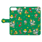 　Ma cocotte （まここっと）のMacocotte パンプルムースGR Book-Style Smartphone Case:Opened (outside)