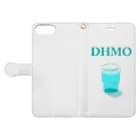 NIKORASU GOのＤＨＭＯ Book-Style Smartphone Case:Opened (outside)