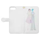 hosi514の淡い秋の装い Book-Style Smartphone Case:Opened (outside)