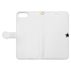 mikachiのSTAR Book-Style Smartphone Case:Opened (outside)