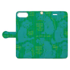 mya-mya=MIYA JUNKO's shop 02のGolden Doodle is the Perfect Dog Book-Style Smartphone Case:Opened (outside)