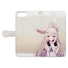 yuui（ゆうい）のうさみみ Book-Style Smartphone Case:Opened (outside)