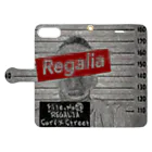 REGALIAのREGALIA mugshot Book-Style Smartphone Case:Opened (outside)