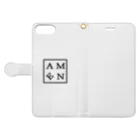 Masahiro FukuiのAMEN Book-Style Smartphone Case:Opened (outside)