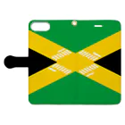 NORITAMAの交差点ジャマイカ!? 手帳型スマホケースを開いた場合(外側)