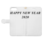 hikikomoriのHAPPY NEW YEAR 2020 Book-Style Smartphone Case:Opened (outside)