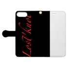 Lost'knotのLost'knot我等ノ鴉嘉*縦編 Book-Style Smartphone Case:Opened (outside)