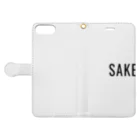 kozukuzukzのSAKE Book-Style Smartphone Case:Opened (outside)