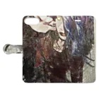 Lost'knotの廃児氏~レアチェキver.~ Book-Style Smartphone Case:Opened (outside)