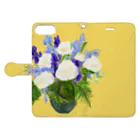 せいせんのHANABLUE Book-Style Smartphone Case:Opened (outside)