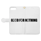 YAG STOREのGOOD FOR NOTHING Book-Style Smartphone Case:Opened (outside)